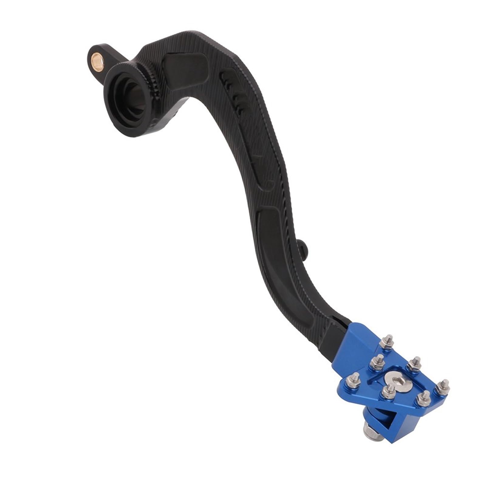 TINGYUS Motorbike Brake Lever for Suzuki for RMZ250 250 for RMZ450 450 2005-2017 Motorcyle Rear Foot Brake Pedal Lever CNC Aluminum(Blue)