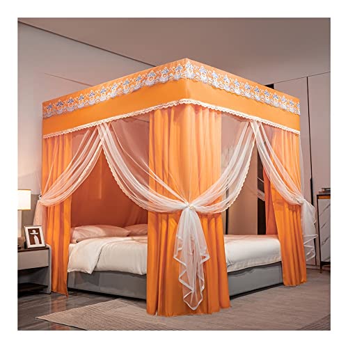 Moustiquaire grand lit 1,8m protectrice et décorative avec armature - 2