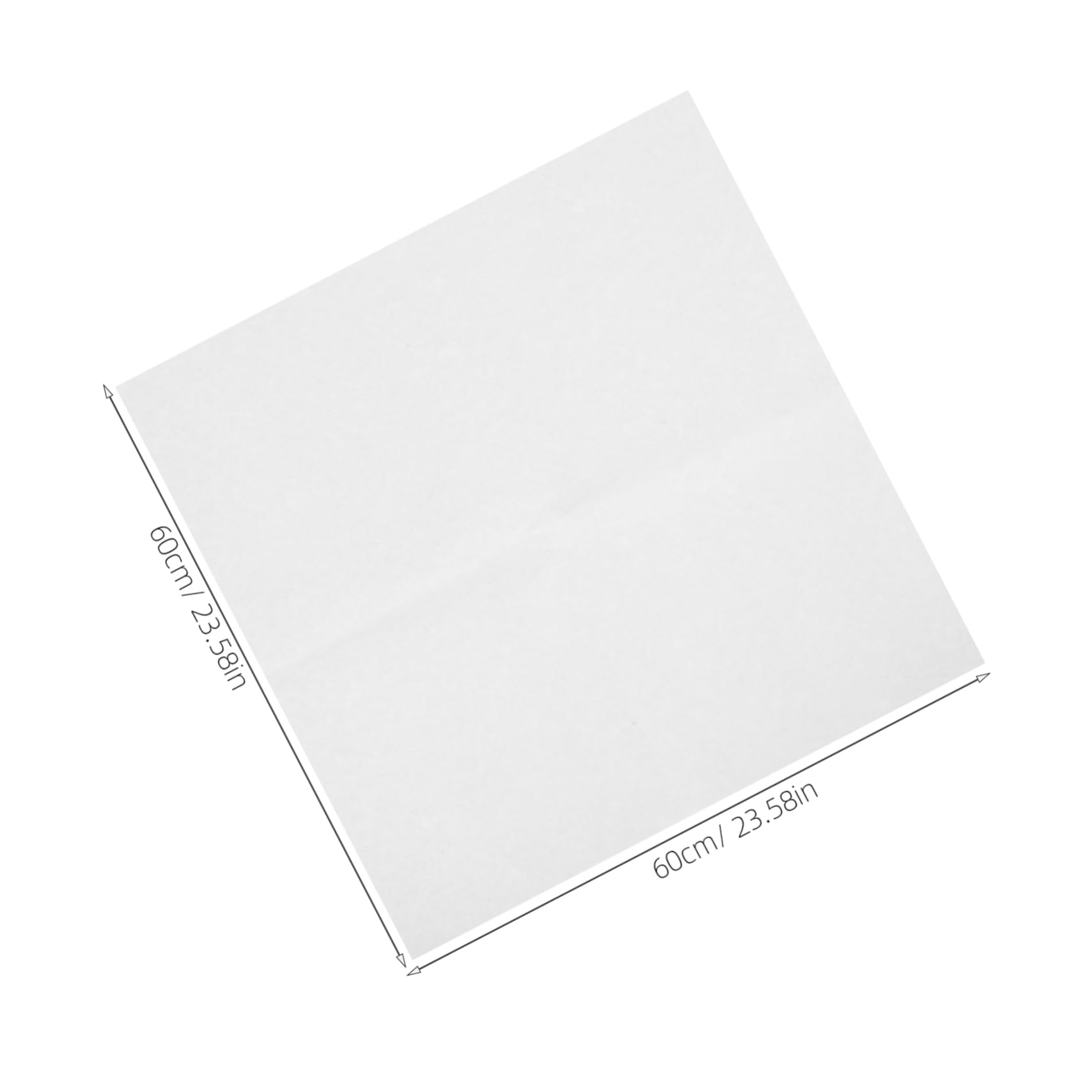Carta da Filtro Qualitativa da Laboratorio 20pezzi Bianco 60cm