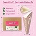 SaniGirl Pee Funnel for Women - Female Urinals for Women - Disposable Recyclable Womens Pee Funnel for Travel & Camping Essentials - Female Urination Device for Outdoors & Travel (50 Count Bulk Pack)