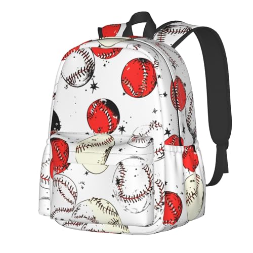 Mochilas de béisbol con protección de portátil 15 pulgadas y diseño ligero