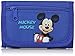 Disney Mickey & Friends Children's Tri-fold Wallet - Mickey Donald Goofy Wallet - Blue