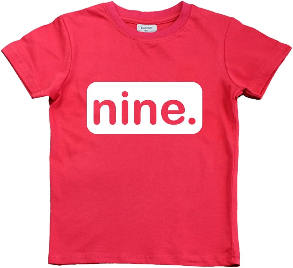 9th Birthday Shirt for Boys Nine Tshirt Gifts 9 Year Old boy Gifts 9 yr Birthday