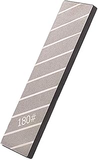 Placca diamantata per pietra da appiattimento a doppia faccia (120 e 180) Grana diamantata per affilatura Piastra di fissaggio per pietra 254 × 79 × 15mm