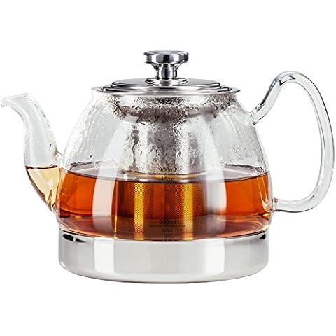 Judge Stove Top Glass Teapot, 900 ml Cover
