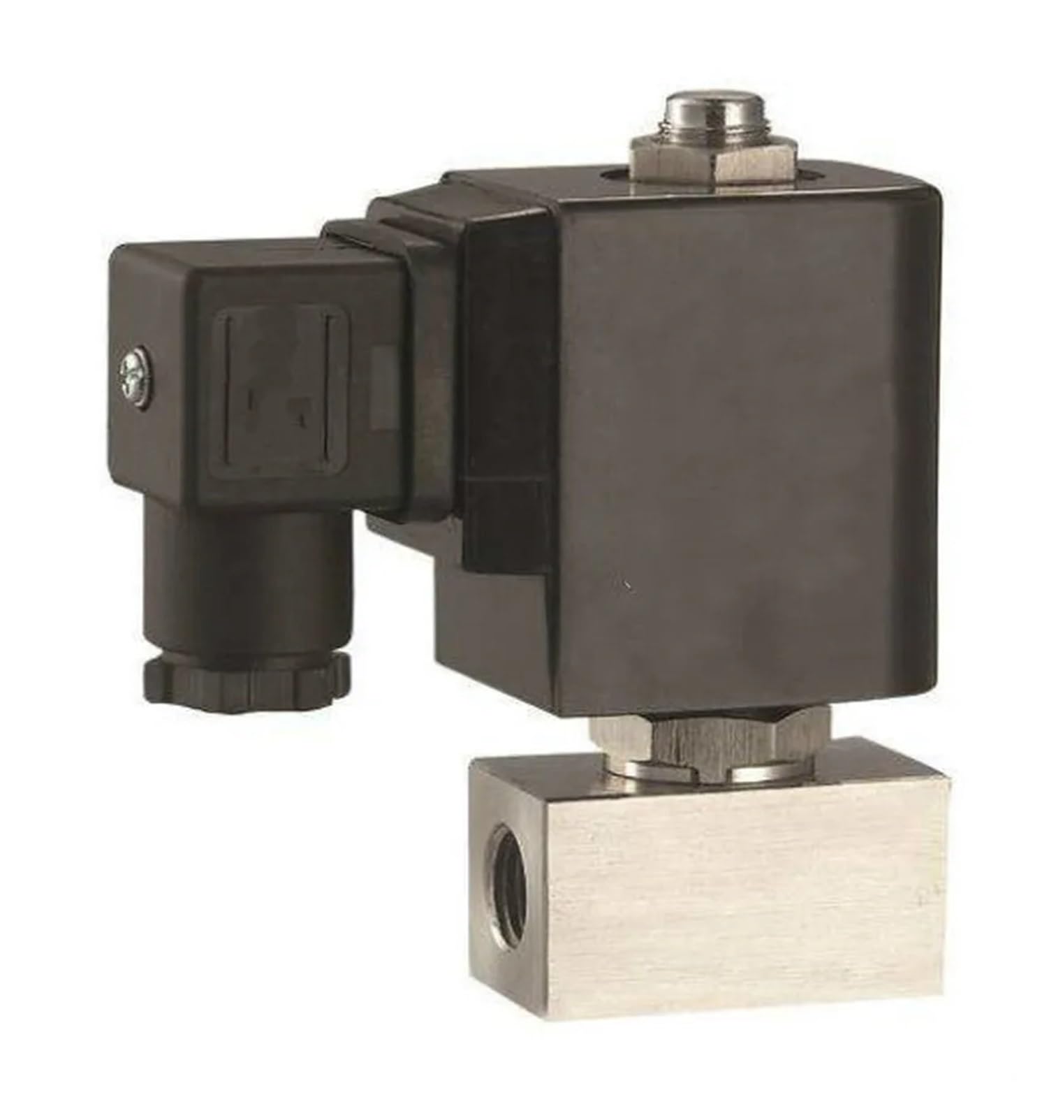 Huuoqiwy One Color 1Pc Air Compressor Solenoid Industrial Indoor Floor Heating Pump Electronic Faucet Solenoid Stainless Steel(05)