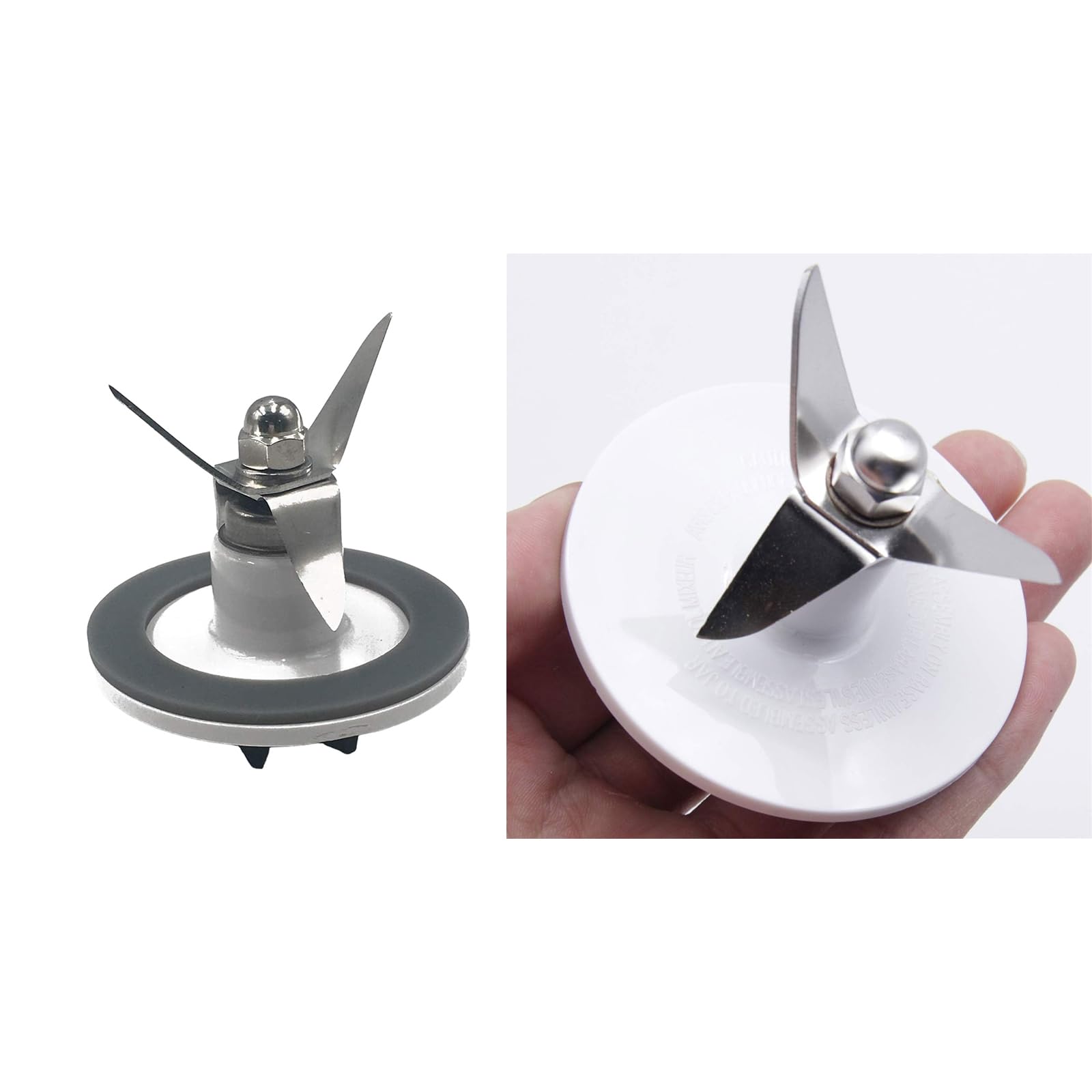 2 Pack Juicer Assembly Blenders Head Quick Installation Blenders Juicer Spare Part for Restaurant