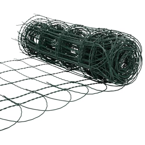 Palissade flexible de jardin en métal vert résistant - 5