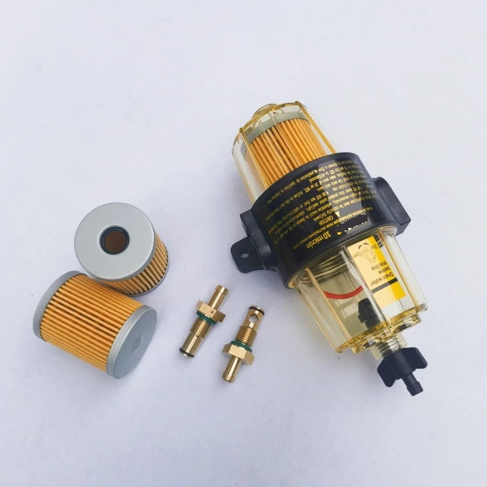 Filtro De Diésel para Coche Uf-10K Elemento De Filtro De Combustible Separador De Agua Conjunto Uf10K Compatible con Honda Fit para Filtro De Combustible Yamaha