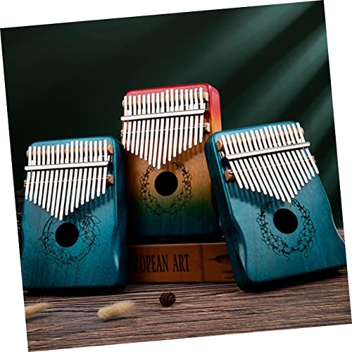 Milisten 4 conjuntos de instrumentos de substituição de piano de madeira Mbira chaves musicais DIY k