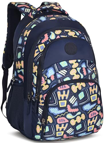 Image of BEAUTY GIRLS BY HOTSHOT FLORAL 1594|SCHOOL BAG|TUTION BAG|COLLEGE BACKPACK|LARGE SIZE|WATER RESISTANT|19 INCH|FOR GIRLS & WOMEN|36 LITERS BACKPACK