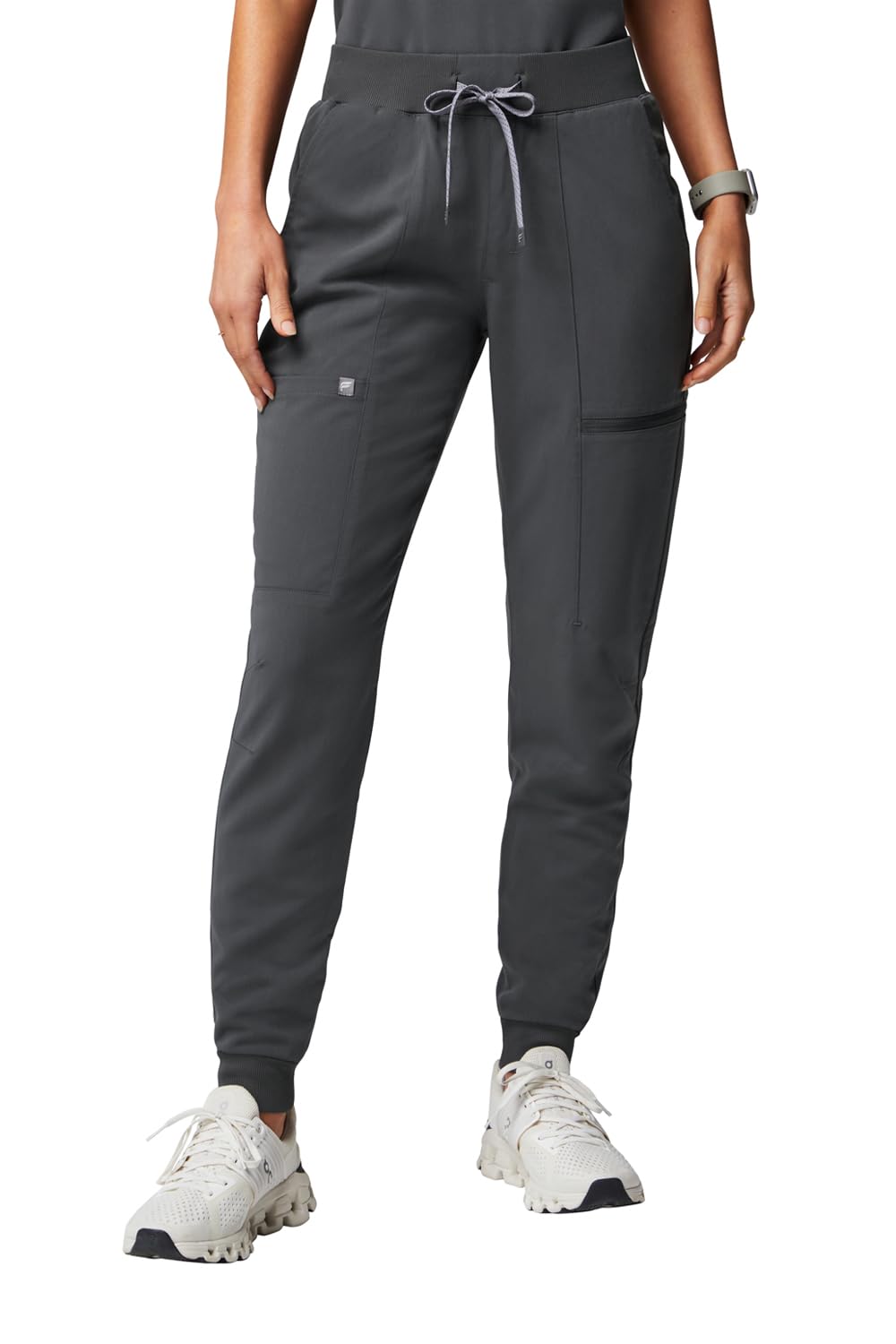 Fabletics Women's Active Scrub Jogger - MotionTech, Pocket-Packed, Lightweight, Wrinkle-Resist, Semi-Slim Fit