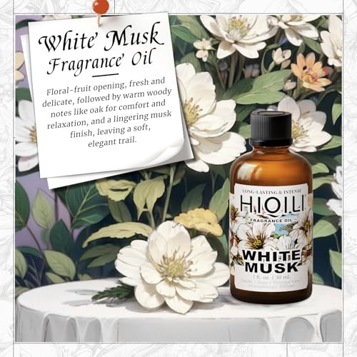 Aceite esencial de naranja 100ML y aceite de fragancia musk blanco 30ML miniatura 4