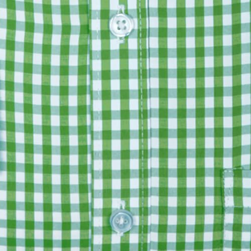 Image of ACCOX Men's Breathable Cotton Long Sleeves Checkered Regular Fit Shirt (GCR502)