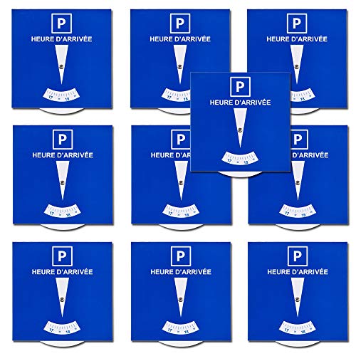 TURBOCAR 10 DISQUES STATIONNEMENT ZONE BLEUE Cover