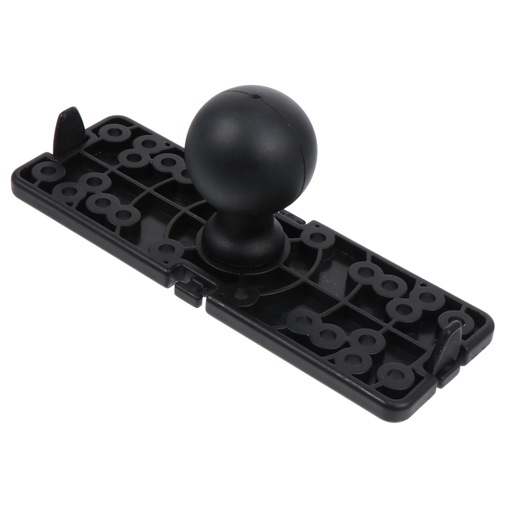 jojofuny Halterung für Fischfinder plat kanu zubehör Bootszubehör Kanu Fischfinder Halterung Boat Accessories Teil Kajak Kajak Multifunktionshalterung Kajak Zubehör Nylon Black