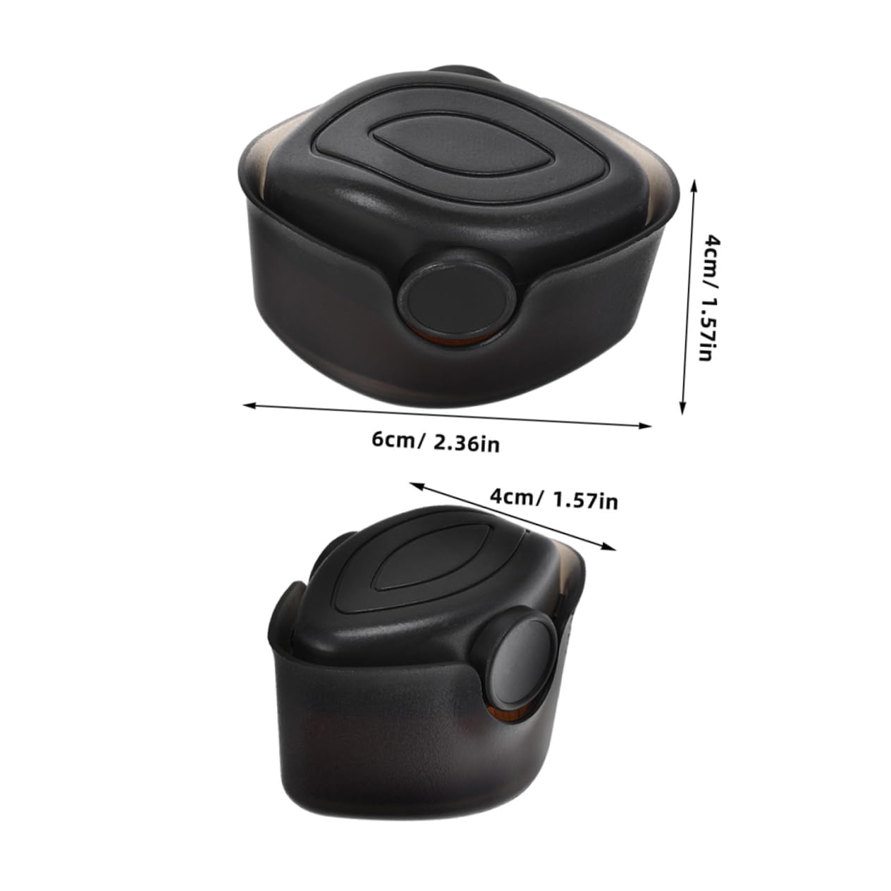 Ipetboom 2pcs Makeup Brush Set Foundation Brush Bristles for Natural Application Compact Stylish for Travel