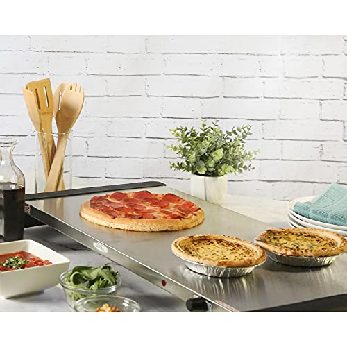 Broil King Bandeja de aquecimento profissional NWT-1B de 300 watts, preta