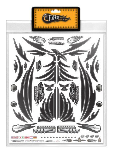 FireBrand RC• Decal Sheet: Black Phoenix