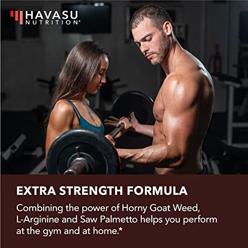 Horny Goat Weed Supplement For Him & Her |Capsule, Formulated With Maca Root & L-Arginine For Natural Energy & Endurance #TOP6