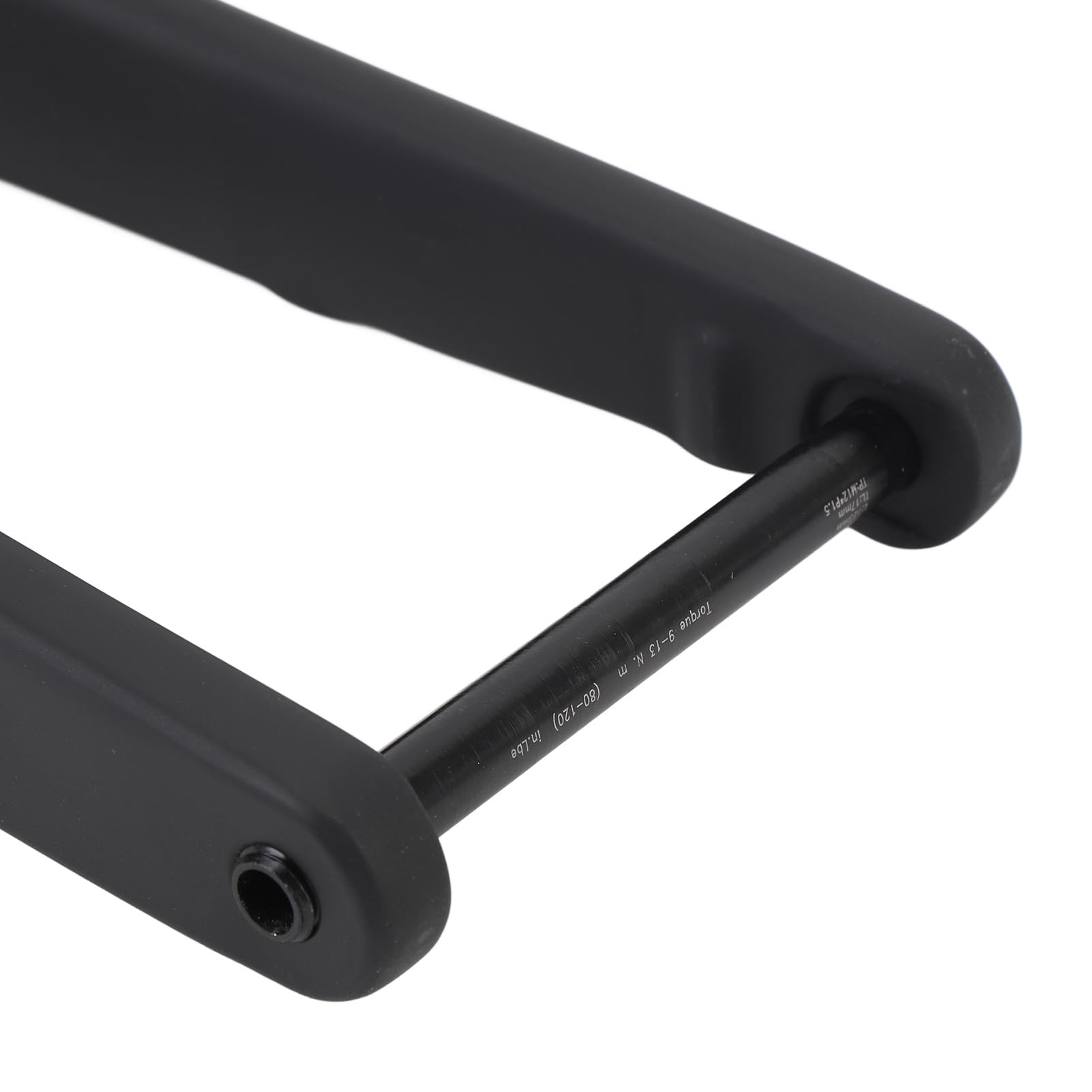Fahrrad-Vorderradgabel aus 3K-T800-Kohlefaser, 100 x 12 mm Steckachse, 1-1/8 Zoll Durchmesser, 45 mm versetzte flache Scheibenbrems-Vorderradgabel (Matt)