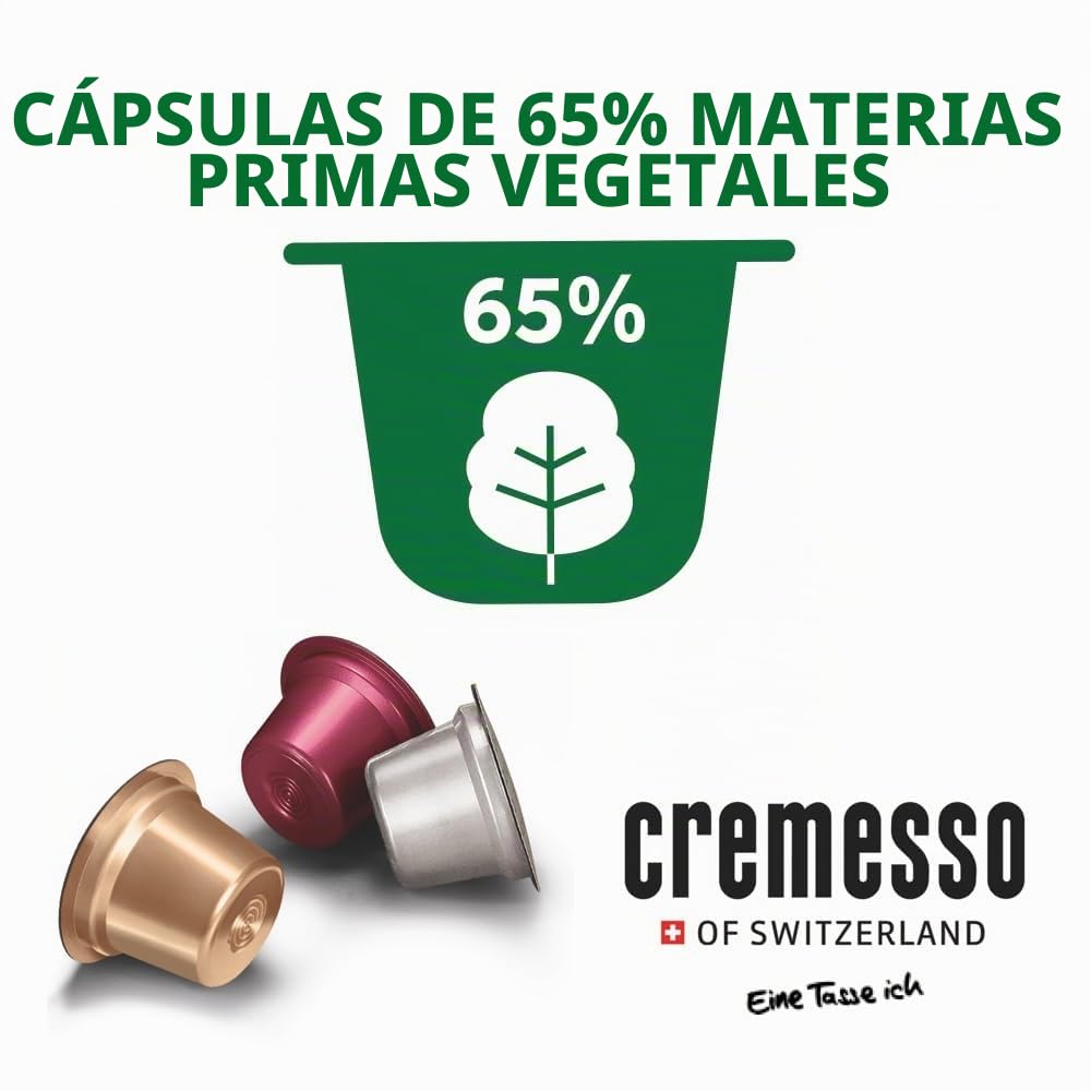 Cremesso Lungo Leggero 96 Cápsulas, 6 unidades (6 x 16 cápsulas)