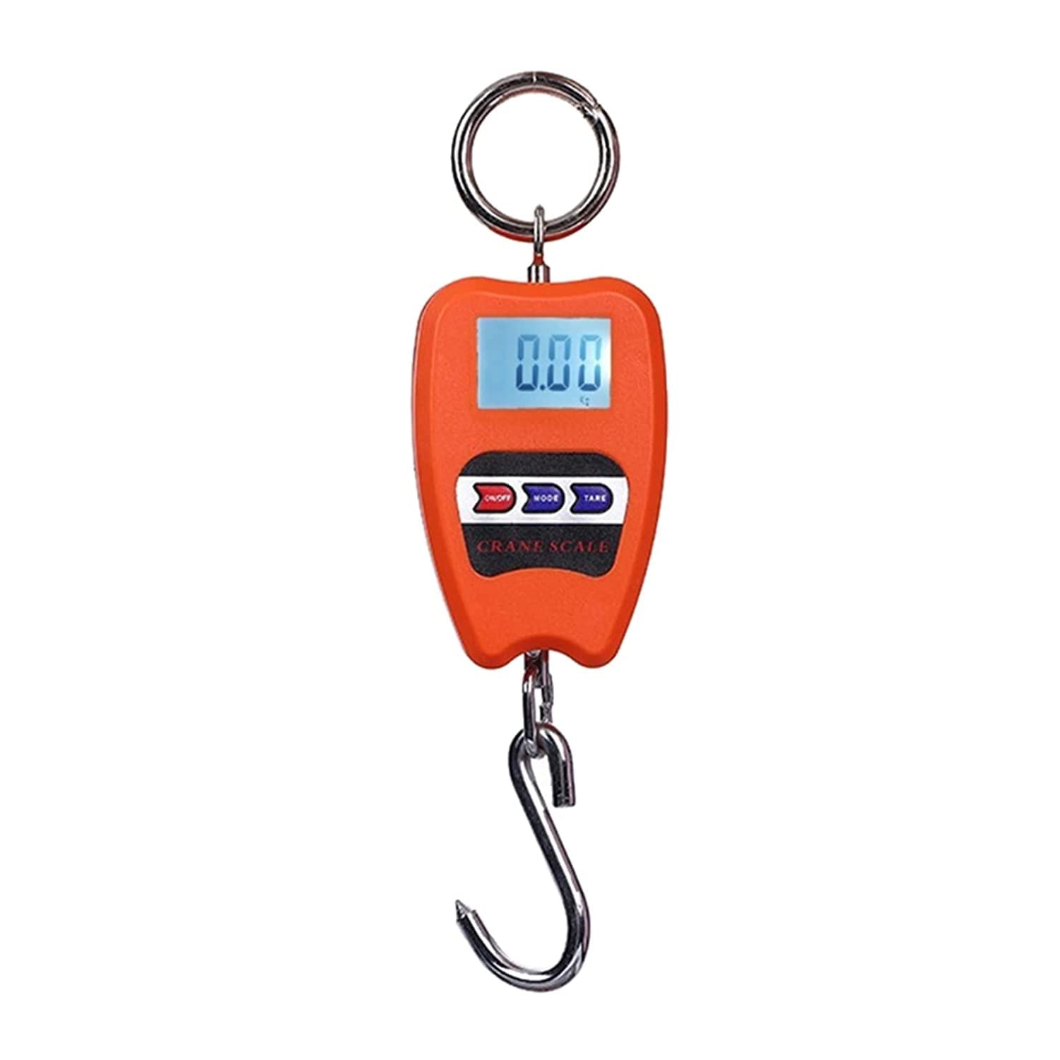 Bilancia Digitale per Gru Mini Bilancia pesapersone Industriale Bilancia pesapersone Digitale Rossa 200 kg / 441 libbre Compatibile con la Fabbrica di fattorie al Coperto All'aperto per