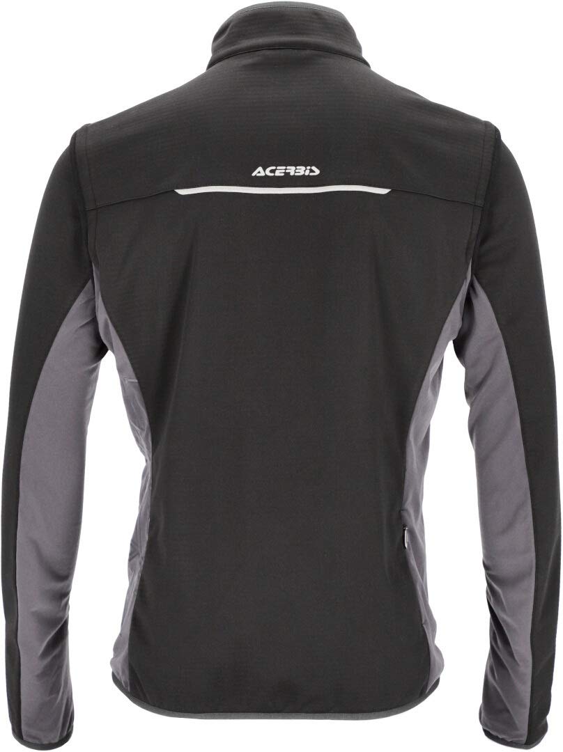 ACERBIS GIACCA SOFTSHELL TRACK NERO/GRIGIO M