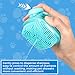 IDQQUQQ 2PCS Dog Washing Gloves and Dog Shampoo Brush, Dog Bath Brush That can add Dog Shampoo, Dog Bath Supplies Dog and Cat Bath Set