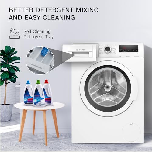 Image of Bosch 8 kg Inverter Fully-Automatic Front Loading Washing Machine (WAT24463IN, White, Inbuilt Heater)