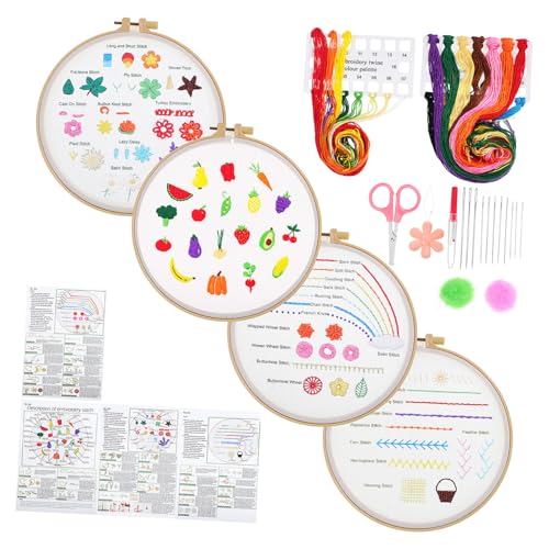 Kit de broderie pour adultes et loisirs créatifs manuels à la maison