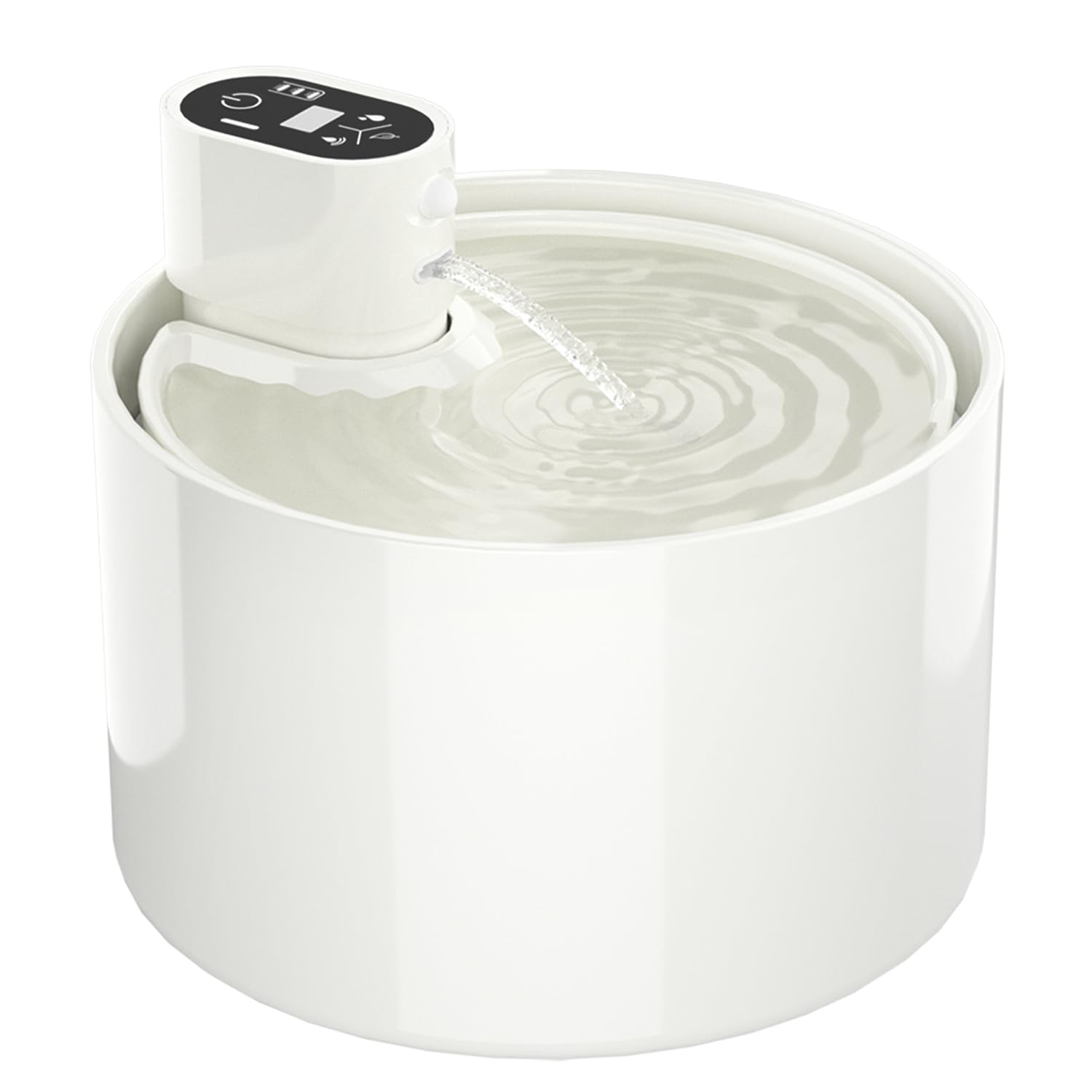 Amazon | 猫水飲み器 自動給水器セラミック無線2.31 L大容量4000 mAh