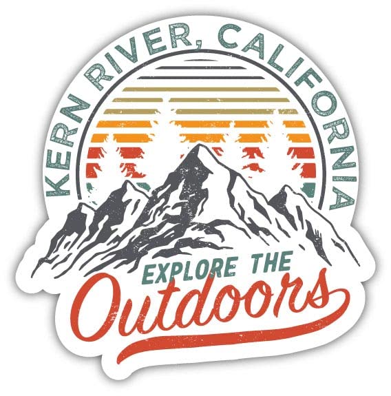 Kern River California Souvenir 2-Inch Magnet Xplore Design