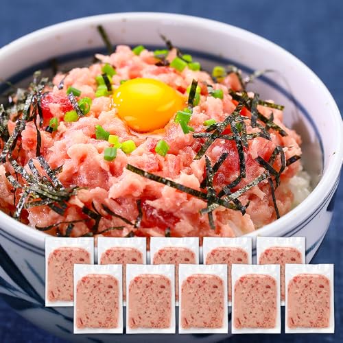 甲羅組 個別包装で使い易い 天然まぐろ使用！ とろける 極上ねぎとろ 1kg（一人前100g×10袋入り） ネギトロ ねぎとろ まぐろたたき マグロタタキ 鮪ユッケのサムネイル