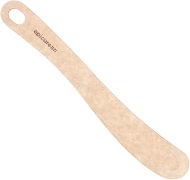 Epicurean Butter and Cheese Spreader - Paper Composite Kitchen Tool, Dishwasher Safe, 8.3 in, Made in USA, Natural Color, 1 Piece