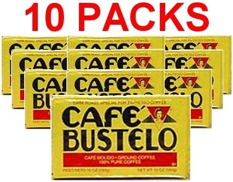 Cafe Bustelo 10 PACK Cuban Espresso Ground Coffee 10 x 284 g