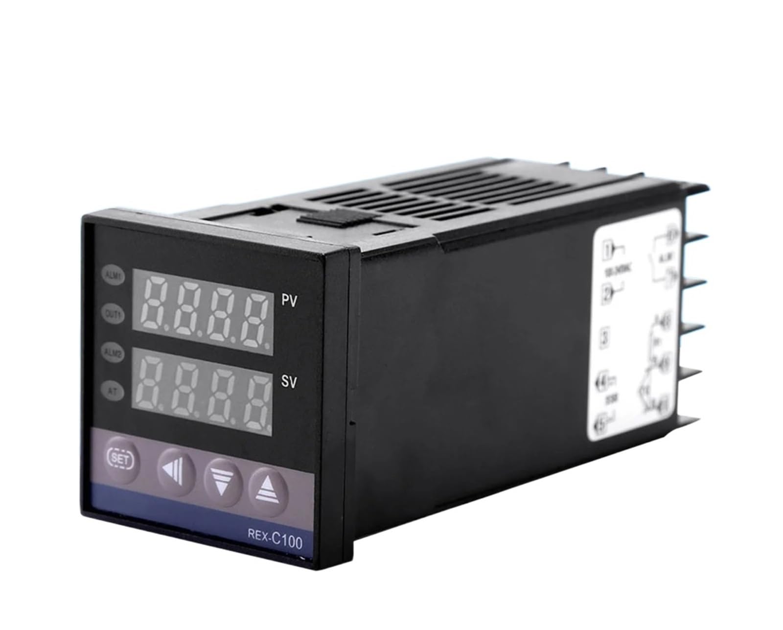 Controlador de temperatura PID REX-C100 digital evita errores de calor en hornos 7