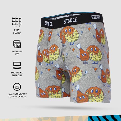 Stance Bock Bock Boxer Brief Heather Grey SM (28"-30" Waist)4