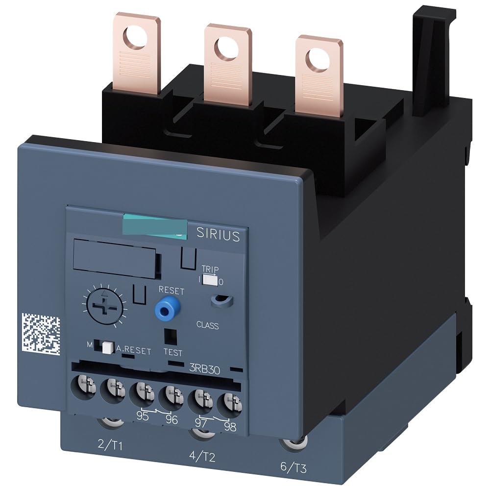 JJHQOKYNA Overload Relay 32-115A for Motor Protection S3 Class 20E Mounted on contactor 3RB3046-2XB0