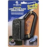 Mr. Bar-B-Q Bristle Free Large Steam Clean Griddle/Grill Brush Powered by Scrub Daddy