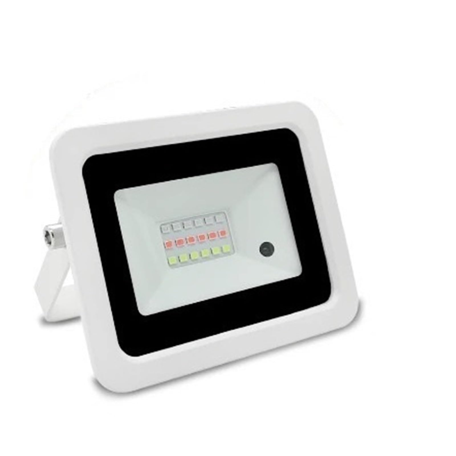 Ljljcqcns 220V(175V-265V) Led Rgb Flood Light 20W 30W 50W 100W Ip68 Outdoor Floodlight Spotlight Ac 220V/110V Reflector Projector Lamp Rgb Lighting(,White Shell_30w)