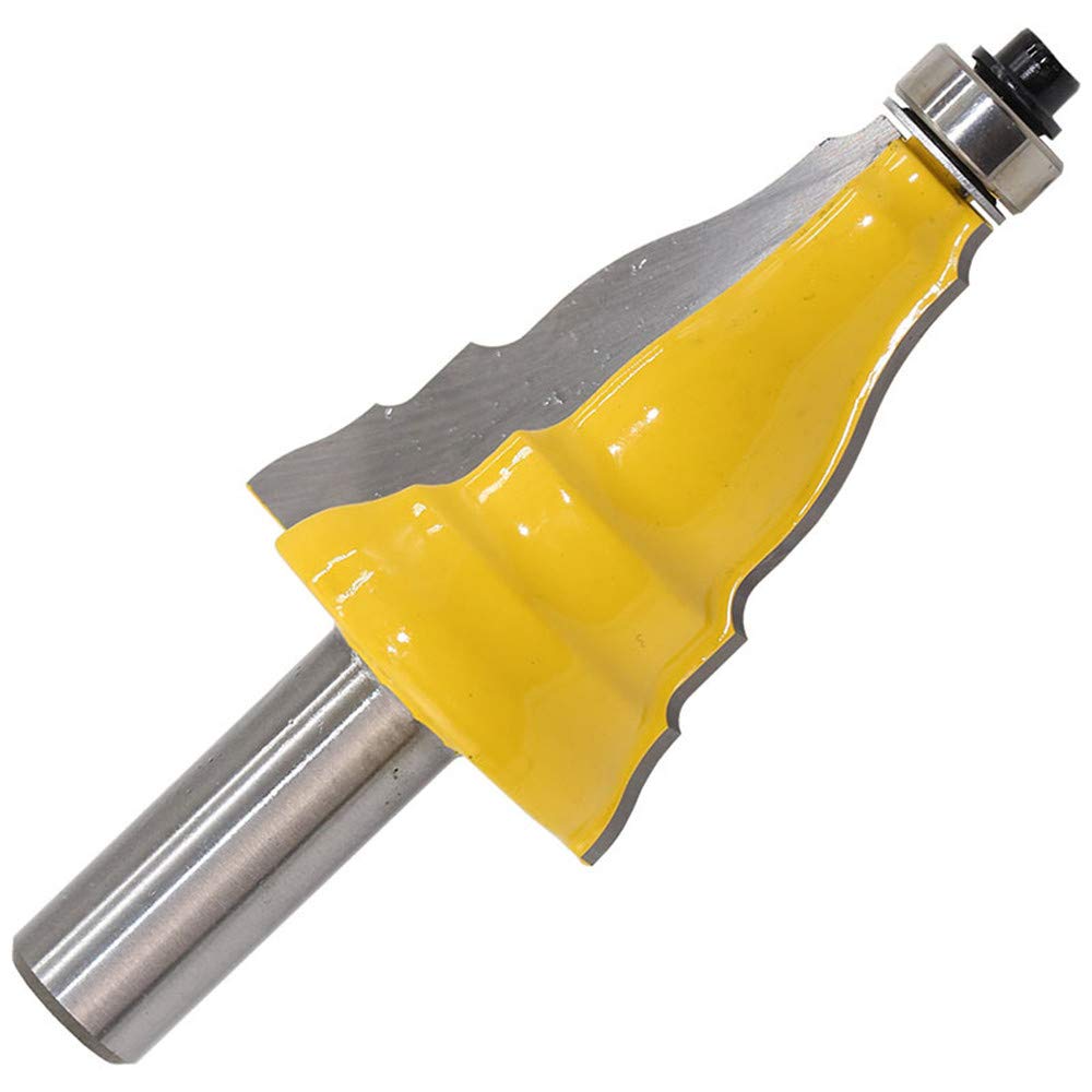 Profession - Fresa per fresa per porte e finestre, 1/2", con gambo da 1/2"
