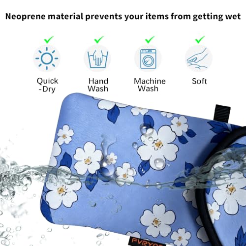 Image of Neoprene Phone Sleeve Pouch Case Bag for Men Women w /Crossbody Strap /Neck Lanyard for iPhone 17 /16 /15 /14 Pro Max, Samsung S25,Pixel 10