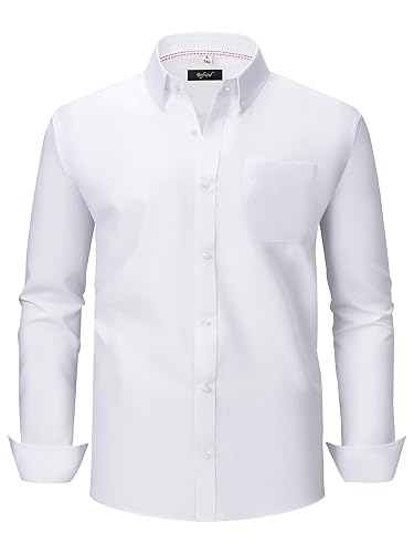 BEFRIED Oxford Dress Shirts for Men Big and Tall (Size