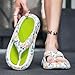 UANGLI Men's summer flip-flops cool mop EVA lightweight high elastic comfortable soft breathable anti-skid wear-resistant thick bottom side hole fashionable casual
