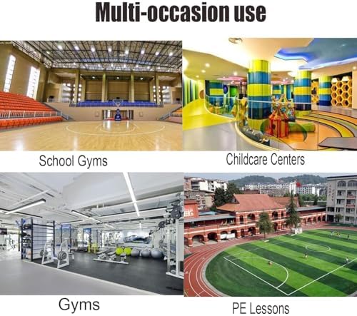 Multisize PVC Hula Hoop Storage Rack on Wheels - Space-Saving Gym & Office Hoop Holder Stand for PE Classes, Hula Displays & Fitness Equipment