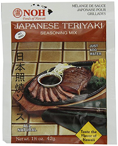 NOH Japanese Teriyaki, 1.5-Ounce Packet, (Pack of 12)