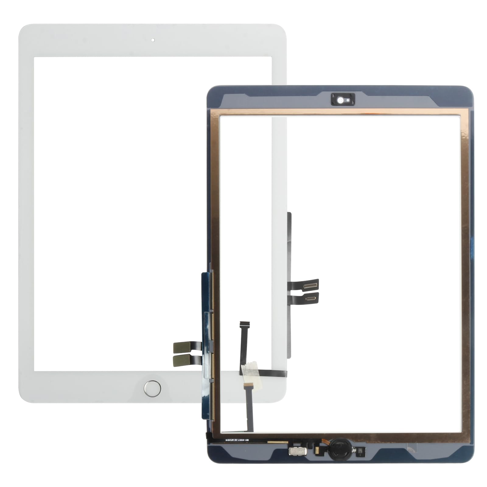 Écran Tactile iPad 6th 2018 9.7" Verre A1893 A1954 Blanc avec Home Button