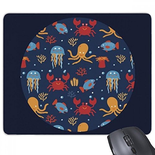 Tapis de souris cadeau beatChong motif crabe et méduse pour passionné