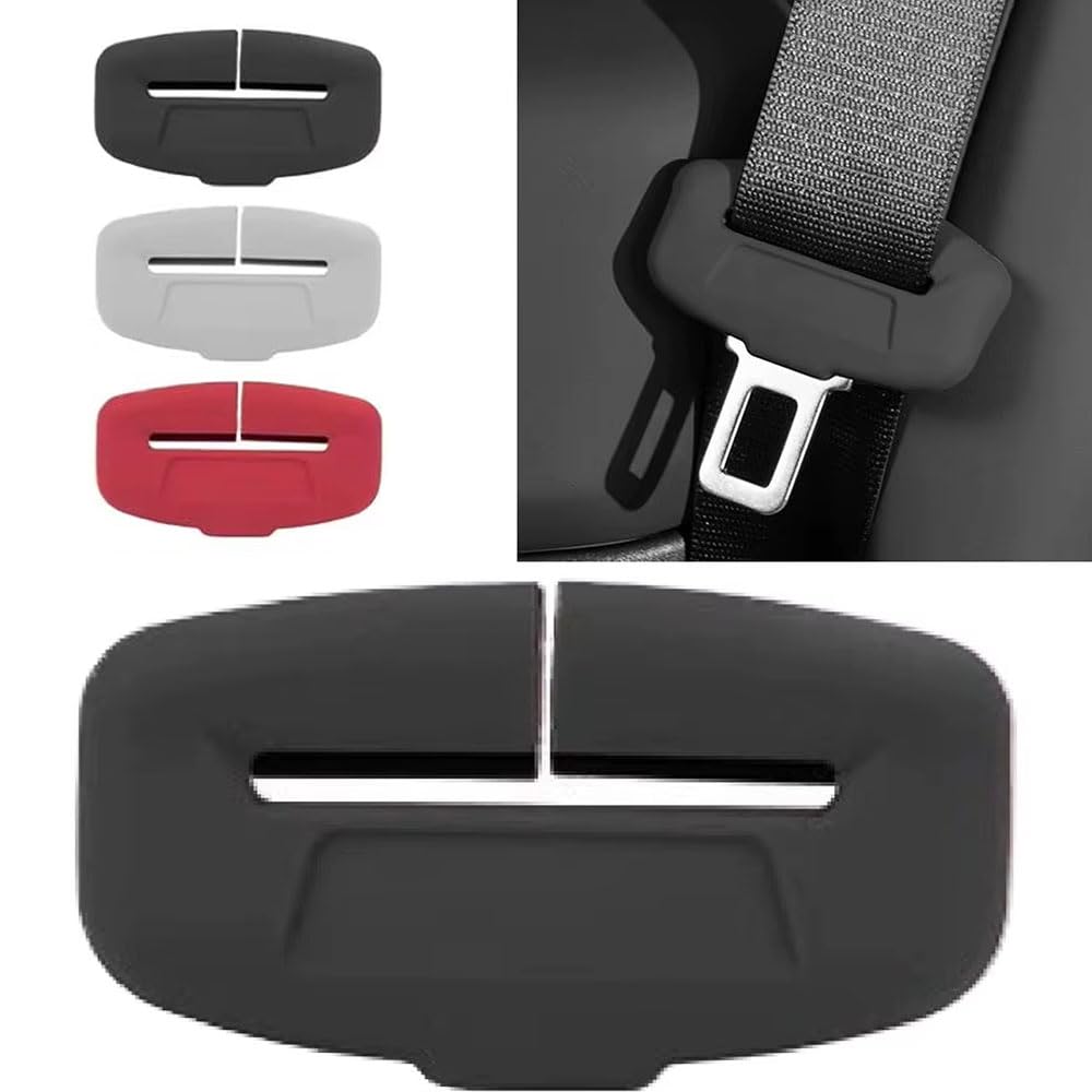 5 coperture con Fibbia per Cintura di Sicurezza per Alfa Romeo 147 156 164 166 159 Mito Giulia Giulietta Stelvio, Protezione per Fibbia per Cintura di Sicurezza,A